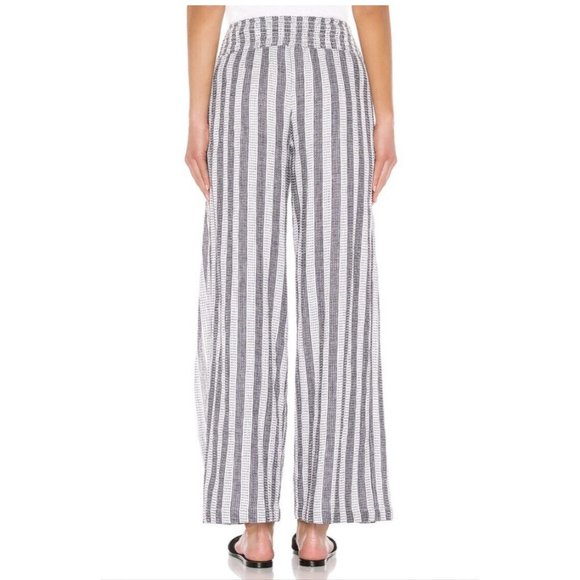 House of Harlow 1960 X REVOLVE Idrissa Pants White Black Stripe - Picture 4 of 6